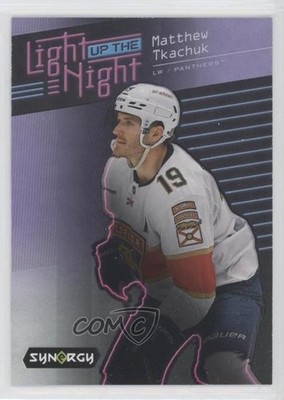 2023 Upper Deck Synergy Light Up The Night 173/999 Matthew Tkachuk #LN-MT 1h81
