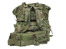 USGI ARMY OCP LARGE MOLLE II RUCKSACK 4000 MULTICAM FIELD PACK w FRAME & BELT