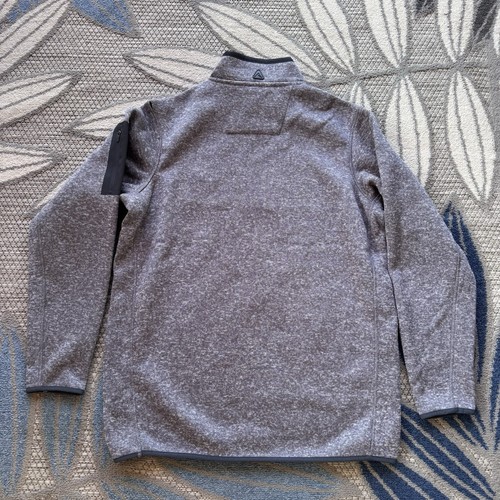 Antigua NFL Men's Buffalo Bills Charcoal Quarter-Zip Pullover Sweater Size Large - 第 3/9 張圖片