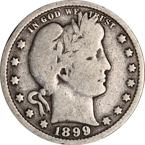 1899-P Barber Quarter