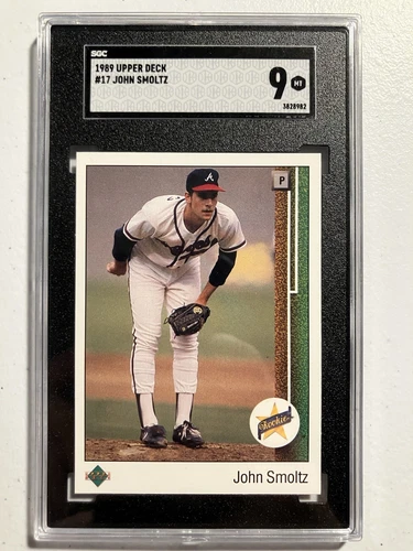 1989 Upper Deck - John Smoltz #17 (RC)