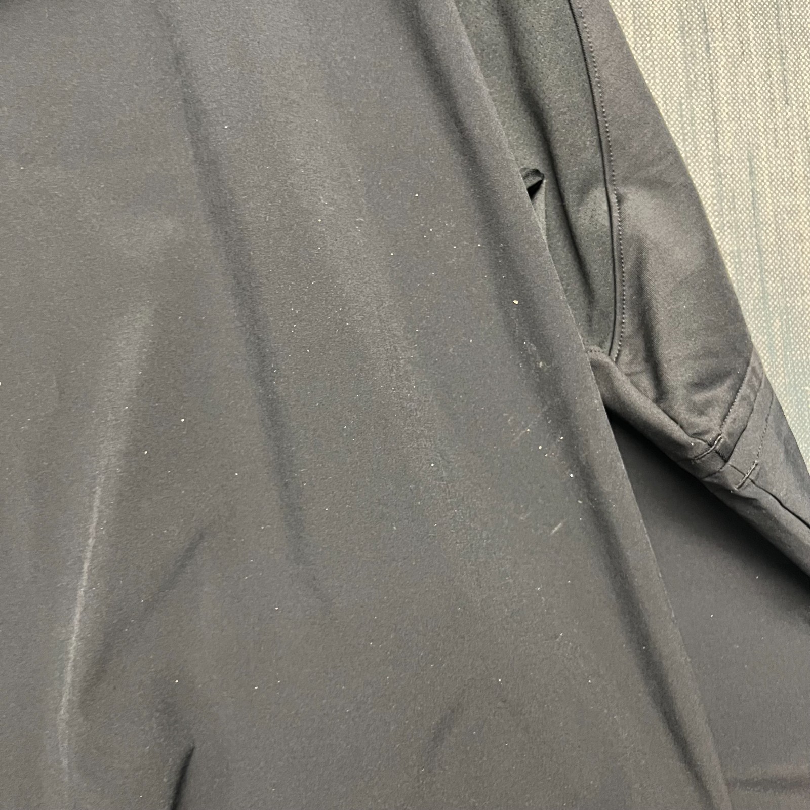 Under Armour Men's Hoodie Size XXL Black Long Sleeve Baseball Cage Training Top thumbnail 10