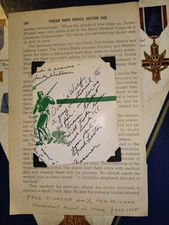 FRED F. LESTER WWII MOH Recipient KIA & R/Adm CORYDON WASSELL, MD, N.C.