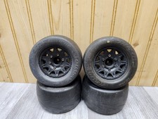 4x Proline Prime 10116 2.60x4.40 110 Monster Truck Street Tires 12mm Hex Wheel