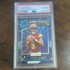 Donruss 2024 Rated Rookies Retro Jayden Daniels #11 PSA 10 Commanders NFL