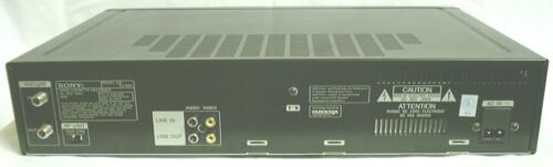 SONY EV-A60 8MM EDITING VCR WRK GREAT FOR 8MM TAPE TO TRANSFER VIDEO TO DVD BIN - Picture 2 of 2