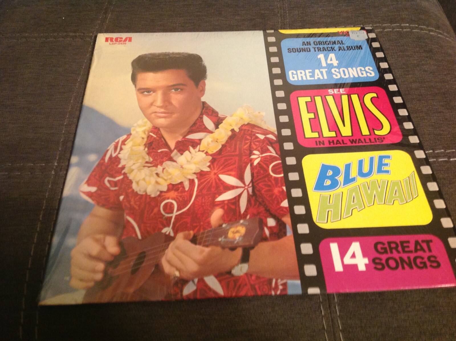 ELVIS PRESLEY BLUE HAWAII SOUNDTRACK VINYL LP ALBUM RCA VICTOR RECORDS ...