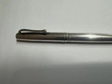 Vintage Montegrappa 1912 Silver Ballpoint Rare Pen