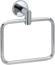 Taymor 04-2804A Towel Ring, Polished Chrome, Astral - Solid Metal Heavy Duty
