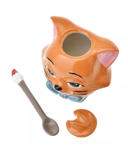 2022 Disney Parks The Aristocats Ann Shen Toulouse & Berlioz Cream & Sugar New - Picture 5 of 7