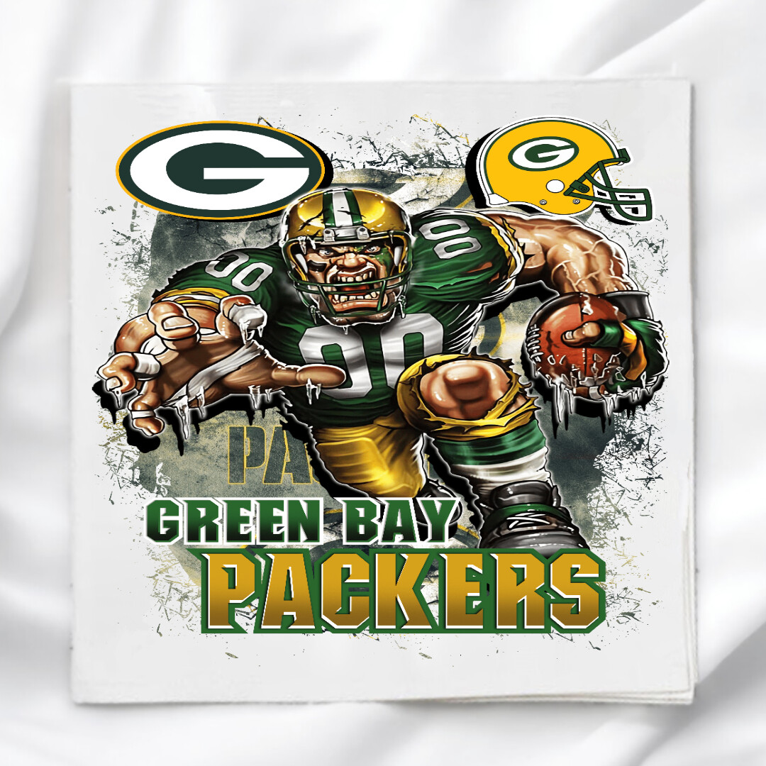 Green Bay Packers Fabric Panel for Quilting Crafting Sewing NFL Quilt ...