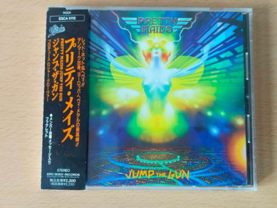 Pretty Maids   Jump The Gun, ESCA-5112, OBI, JAPAN CD