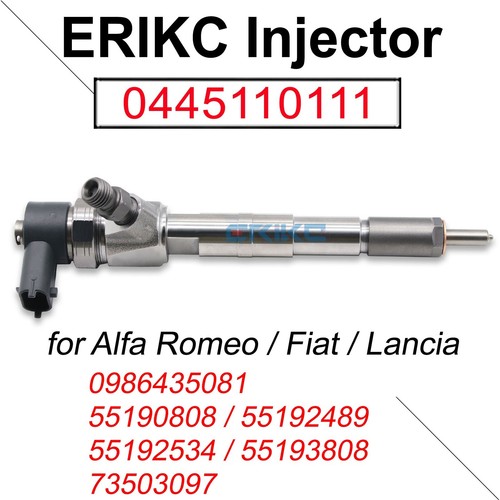 0445110111 Fuel Injector Assy 0 445 110 111 for Alfa Romeo Fiat Lancia 55190808