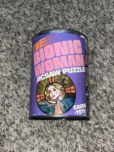 Bionic Woman jigsaw puzzle 1976 universal studios New Sealed Million Dollar Man