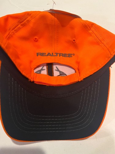 Herren Outdoor Realtree Cap Geweih Mütze verstellbar orange OC 1 - Bild 2 von 2
