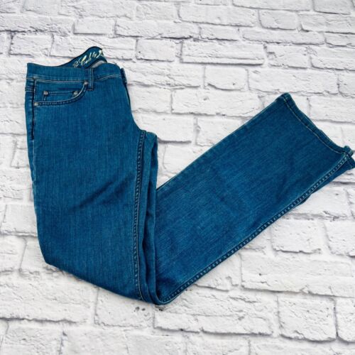 Pantalones de mezclilla Juicy Couture The Cali talla 27 azul bordado bolsillo corazón - Imagen 1 de 12