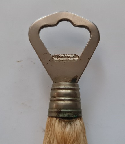 Vintage Authentic Germany Oktoberfest Trachten Dirndl Doe Deer Leg Bottle Opener - Picture 7 of 8