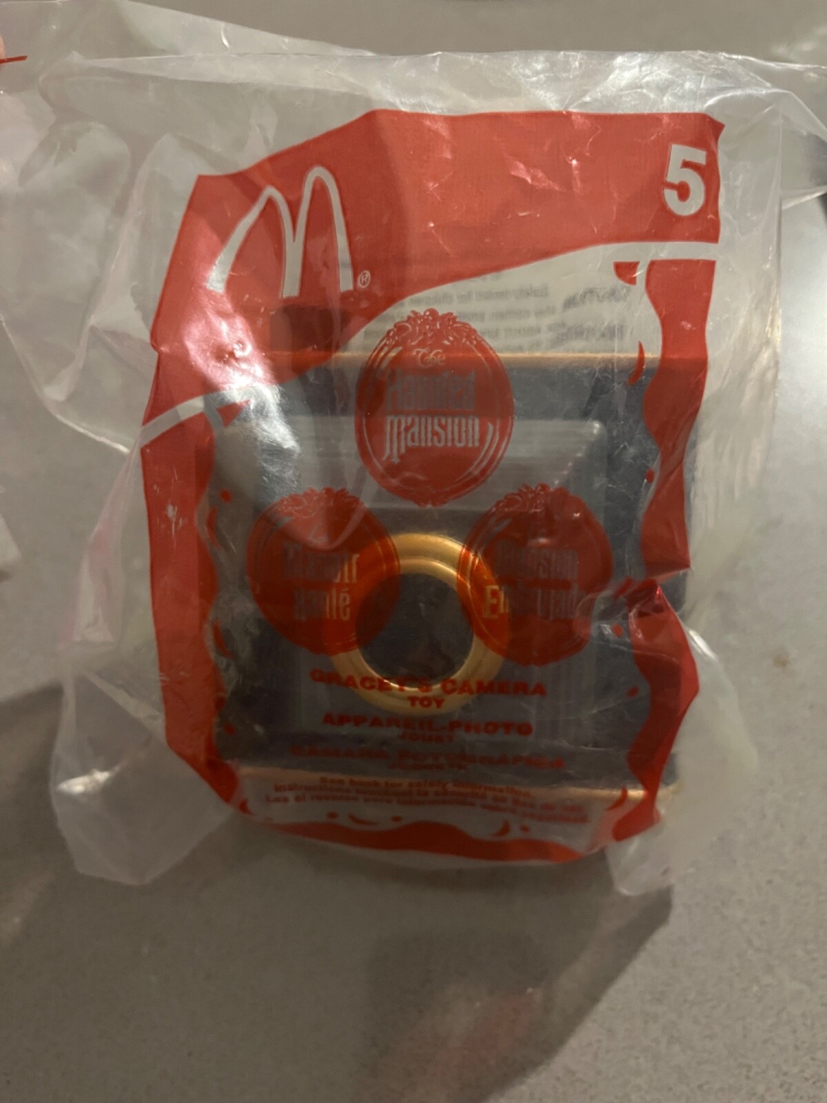 McDonalds Happy Meal Toy Disney’s  Haunted Mansion Gracey's Camera #5  2003 New