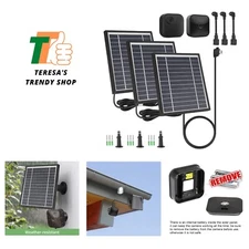 3 Pack Solar Panel Compatible with Blink Outdoor 4 4th Gen/Blink Outdoor 3rd ...