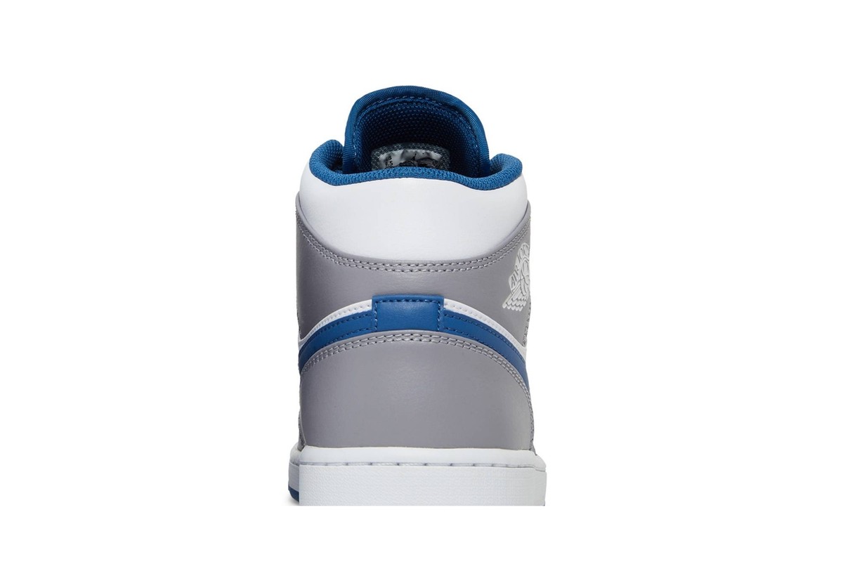 Air Jordan Air Jordan 1 Mid 'Cement True Blue' DQ8426-014 | eBay