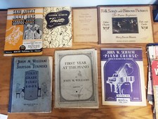 Mixed Lot of Vintage Piano Music Books Sheet Music as Far Back As The 1920's