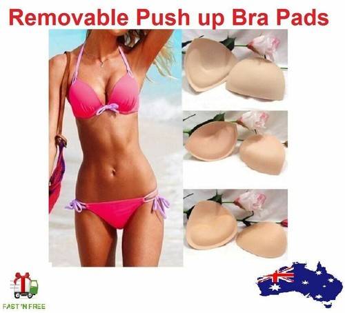Bikini Insert Chest Pad Pads Chest Cup Breast Bra Women Summer Swimsuit Padding - Picture 2 of 8
