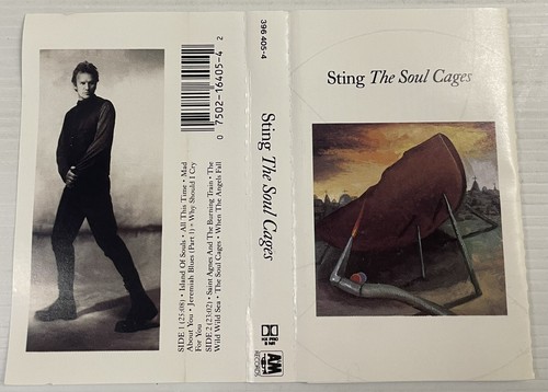 Sting The Soul Cages Music Cassette Tape 396 405-4 A&M 1991 - Picture 12 of 24