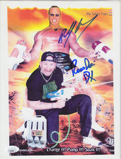 ROAD DOGG BILLY GUNN SIGNED PHOTO 8X10 NEW AGE OUTLAWS WWE WWF JSA COA CERT