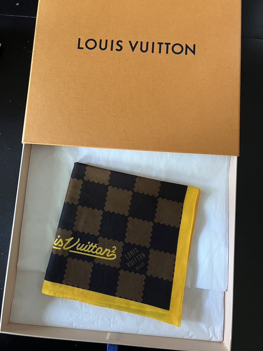 Louis Vuitton x Nigo Damier Ebene Bandana Human Made LV2 Virgil