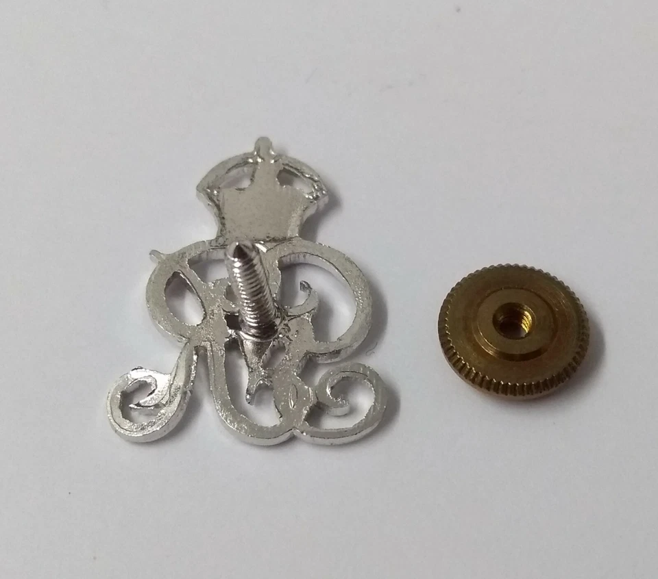 Genuine Vintage British Royal Marines RM Kings Crown Dress Hat Cypher RMX00 - Image 3 of 3