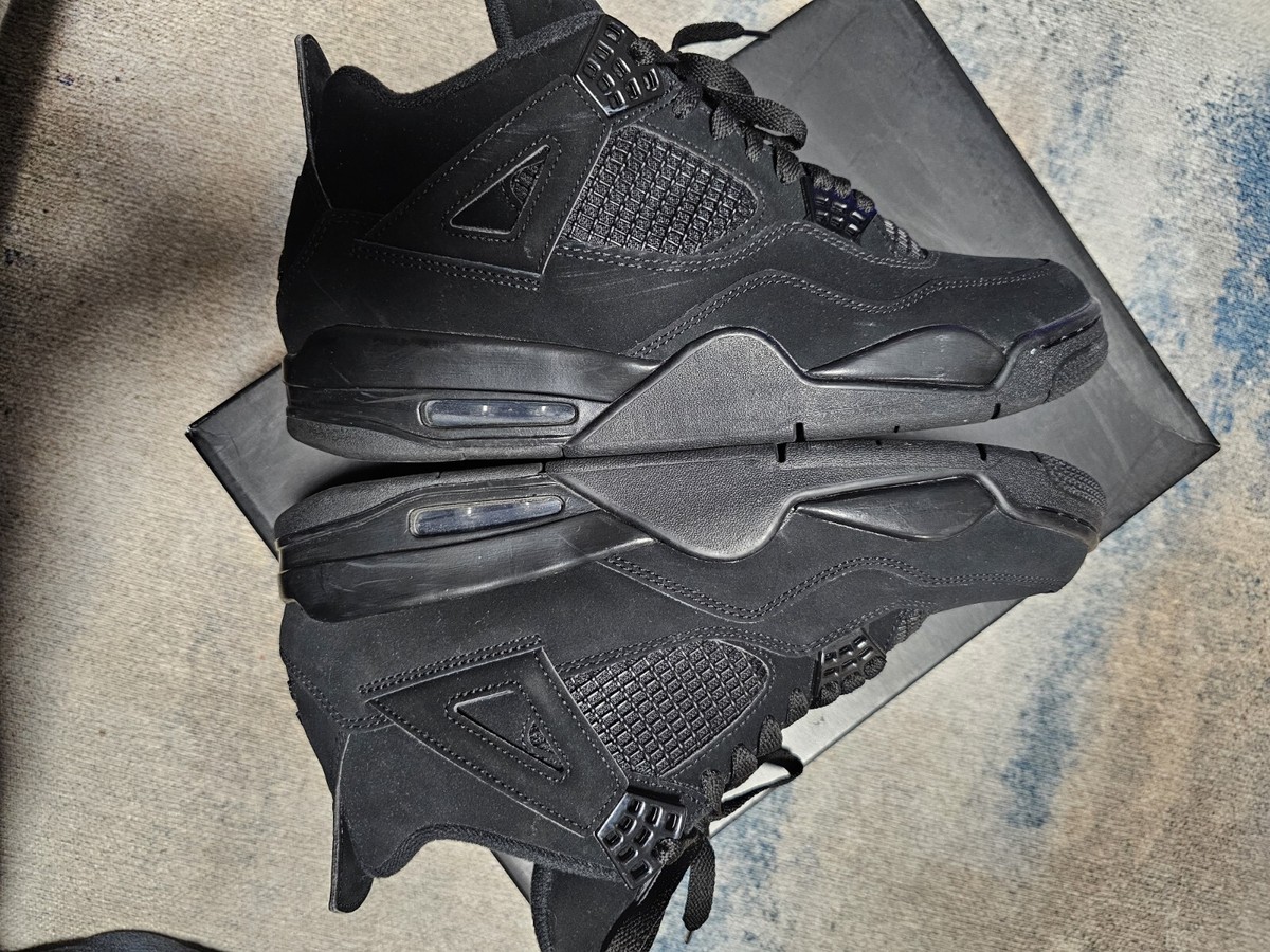 Size 10.5 - Jordan 4 Retro Black Cat 2020 | eBay Size 10.5 - Jordan 4 Retro Black Cat 2020 | eBay