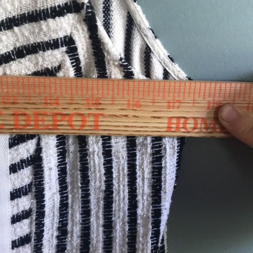 Anthropologie Dolan Ellis Striped Moto Vest. Size S tweed. Long line. - Picture 8 of 13