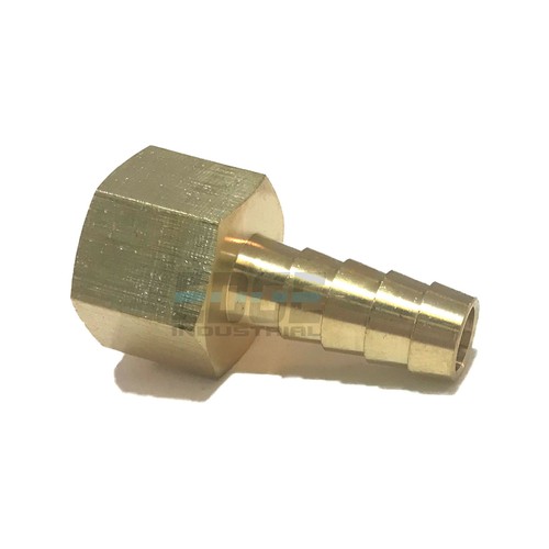 3/8 HOSE BARB X 3/8  FEMALE NPT Brass Pipe Fitting NPT Thread Gas Fuel Water Air
