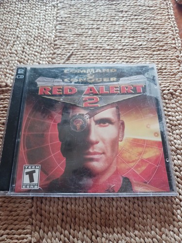 Command & Conquer: Red Alert 2 (PC, 2000), CIB, 2 Discs Jewel Case