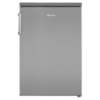 Hisense RL170D4BCE 133l Undercounter Larder Fridge - Metallic Silver