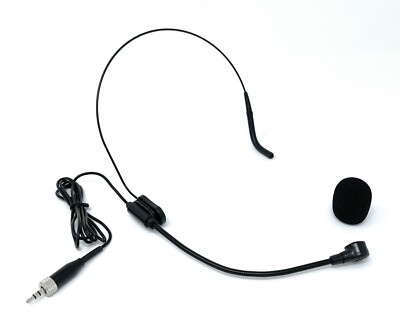 Cardioid Black Headset Microphone Mic for Sennheiser Wireless Body-Packs