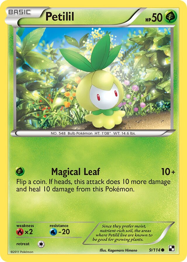 Pokemon Card Uncommon - Common Black and White Base Set Series