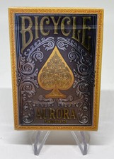 Aurora Deck Bicycle Playing Cards Poker Size USPCC Custom Limited New Sealed