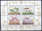 BULGARIA 1999  MUSHROOMS  MINISHEET  MNH