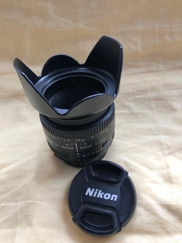 Nikon AF Nikkor 50mm f/1.8 D Auto Focus Prime Lens - Picture 2 of 11