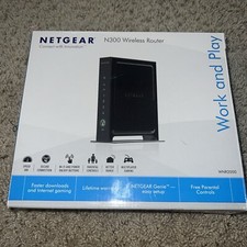 4C Netgear Wireless Router N300  WNR2000 Bundle