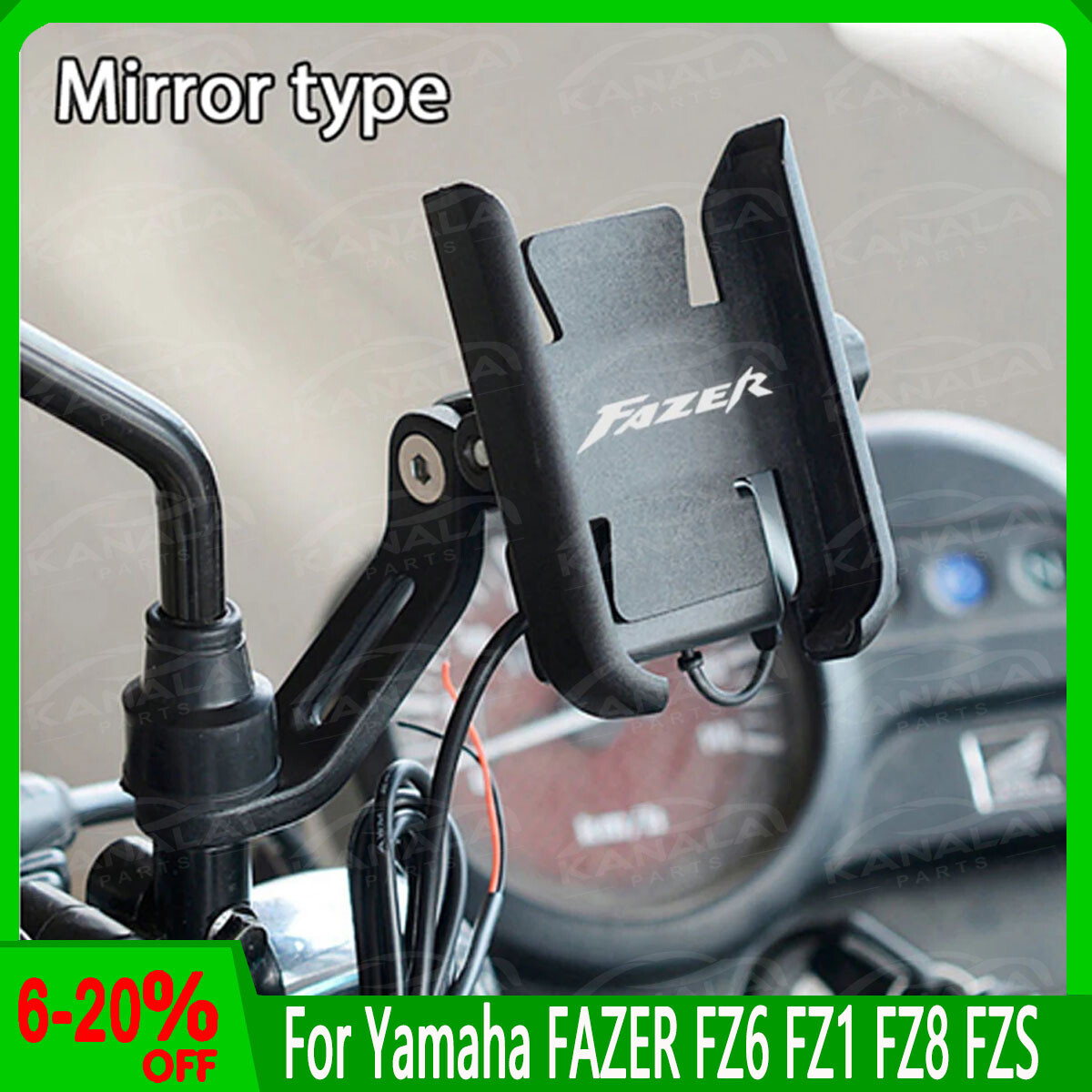 For Yamaha FAZER FZ6 FZ1 FZ8 FZS NEW Mobile Phone Holder GPS Stand