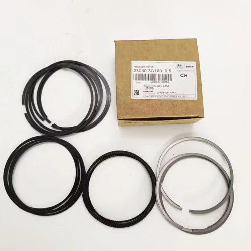 OEM +0.50mm Engine Piston Rings Kit for 12-16 Hyundai Kia Azera Cadenza 3.3L V6 - Picture 8 of 10