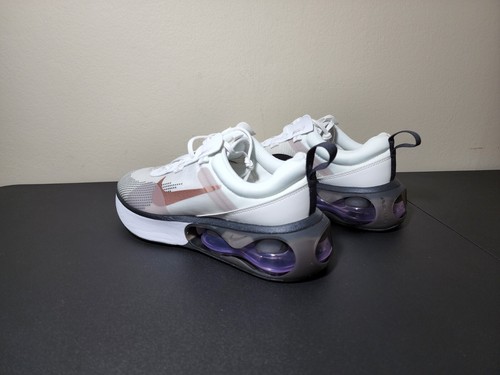 Nike Air Max 2021 GS White Metallic Red Bronze DA3199-103 Kids Youth Shoes NEW - Picture 4 of 11
