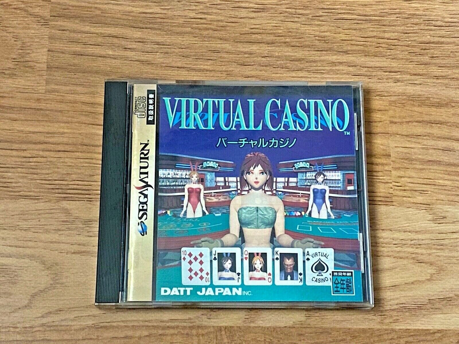 Virtual Casino Sega Saturn NTSC-J Japan Import