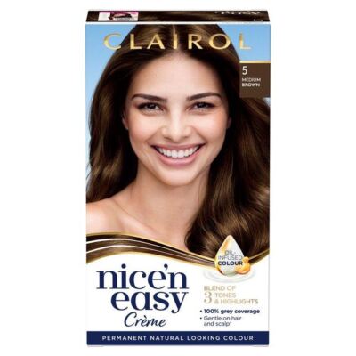 Clairol Nice N Einfach Haarfärbemittel Medium Brown 5