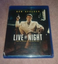 Live by Night Blu-ray Ben Affleck Elle Fanning Brand New Sealed