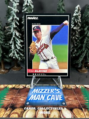 1992 Score Pinnacle Baseball Tom Glavine Braves Base Card 75