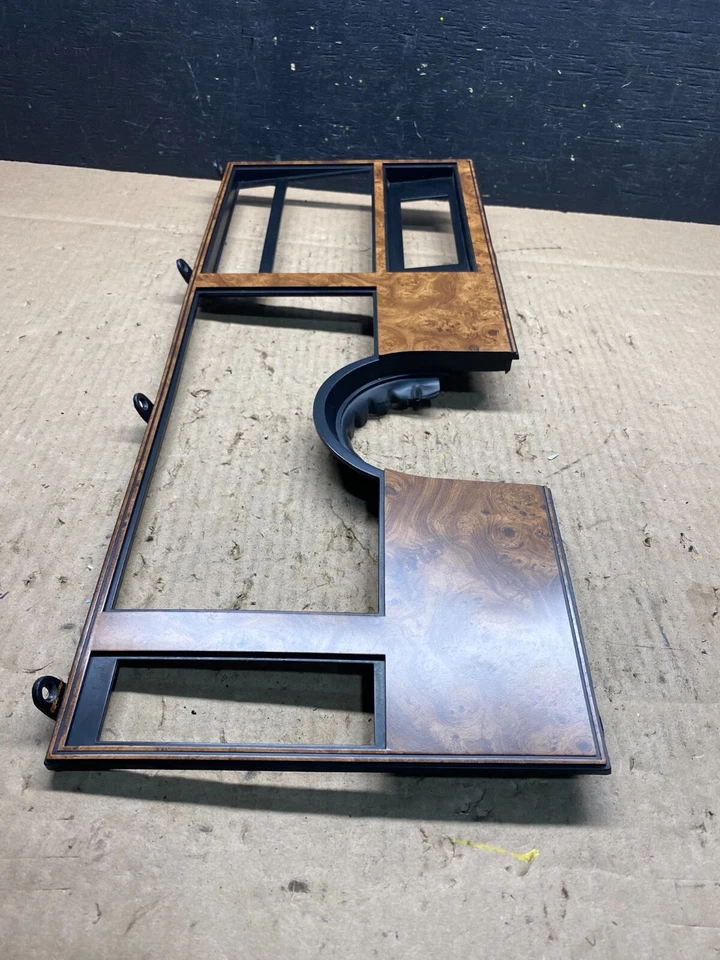 1982 a 1996 Buick Century tablero velocímetro racimo radio bisel moldura O7161 DG Foto 3 de 4