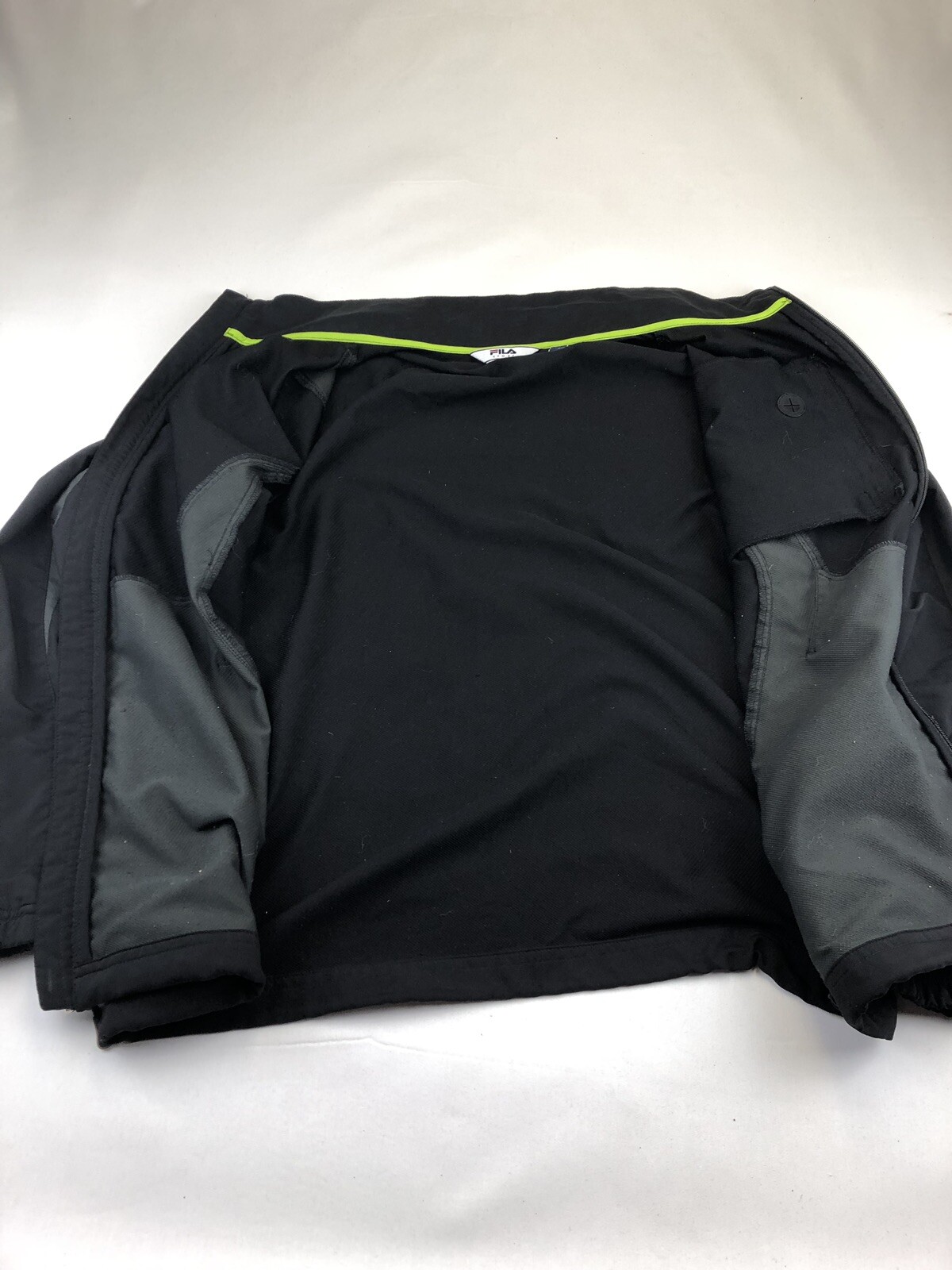 Fila Uomo Zip Up Abbigliamento Attivo Small